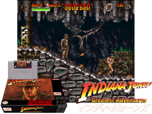 Indiana Jones' Greatest Adventures (J) Cover